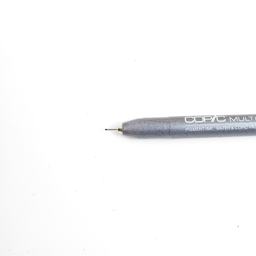 Copic, Fine Pen, Multiliner, Art & School, 55195, Black, 0.3-07